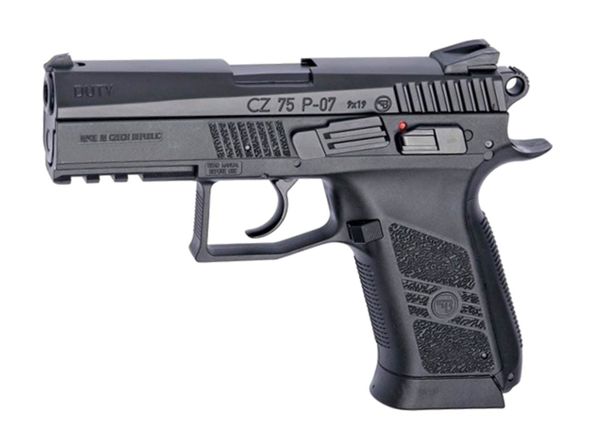 Action Airsoft Réplique CZ 75 P-07 Duty CO2 Blowback 1.4J métal