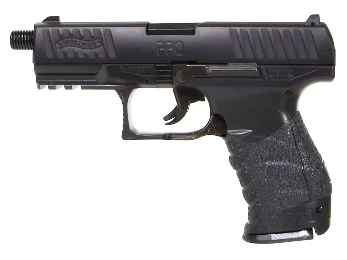 Action Airsoft Réplique Walther PPQ Navy SPRING chargeur supp. + silencieux 0.5J