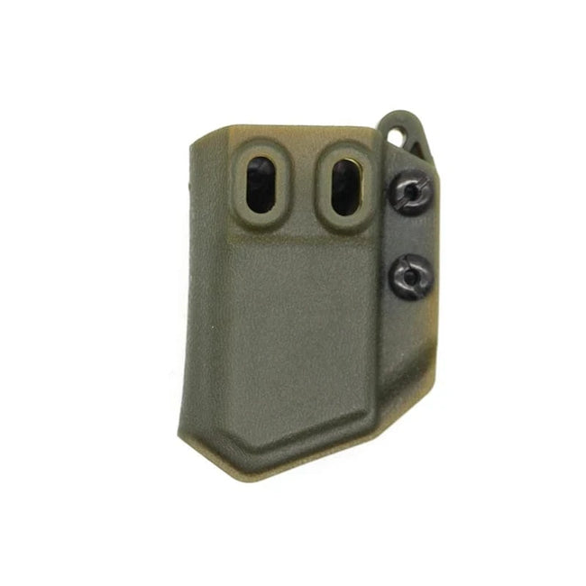 Right&Left Magazine Pouch IWB/OWB 9mm/.40 Double Stack Magazine Case for G CZ S&W H&K SIG P365 Hunting Protective Case Green