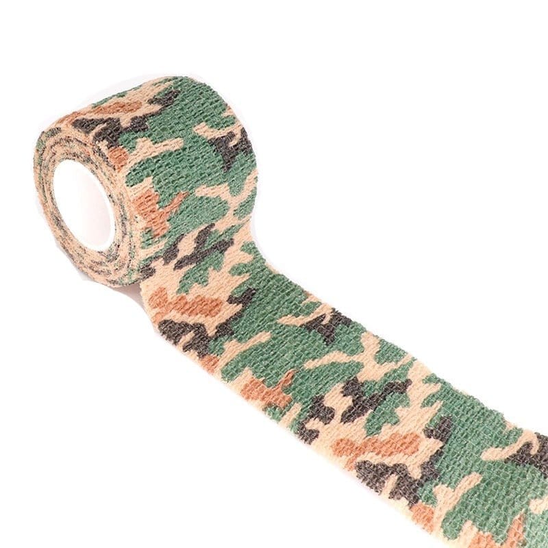 eventoloisirs 0 Multicam 2 / 2.5cm X 4.5m Ruban adhésif camouflage élastique