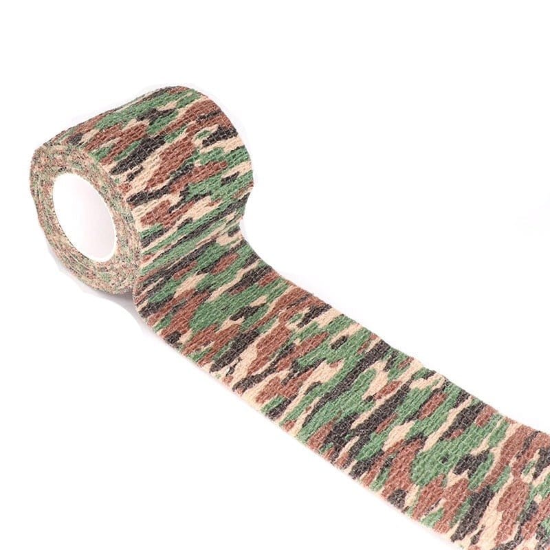 eventoloisirs 0 Multicam / 2.5cm X 4.5m Ruban adhésif camouflage élastique