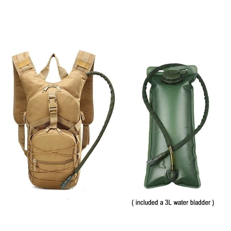 LEGEND AIRSOFT 0 Sac à dos hydratation 3l JRHEAD Tan