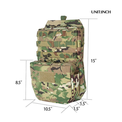 LEGEND AIRSOFT 0 Sac à dos hydratation Spanker 3l Molle