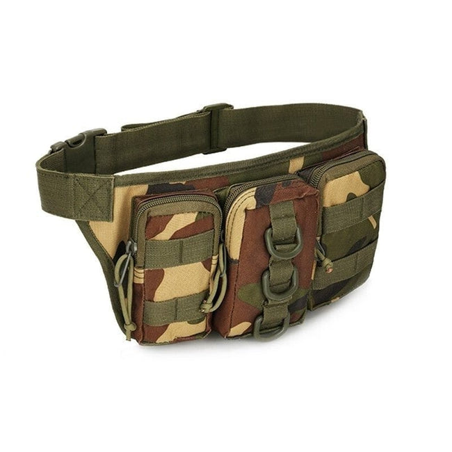 eventoloisirs 0 Woodland Sac de taille imperméable JHD Multicam