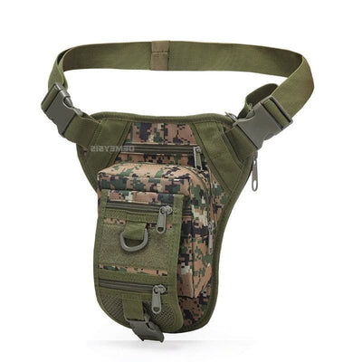 ACTION AIRSOFT 0 Woodland digital Sac de taille jambe tombante WSE