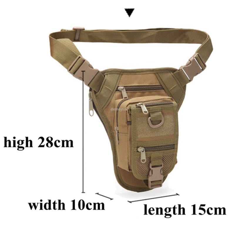 ACTION AIRSOFT 0 Sac de taille jambe tombante WSE