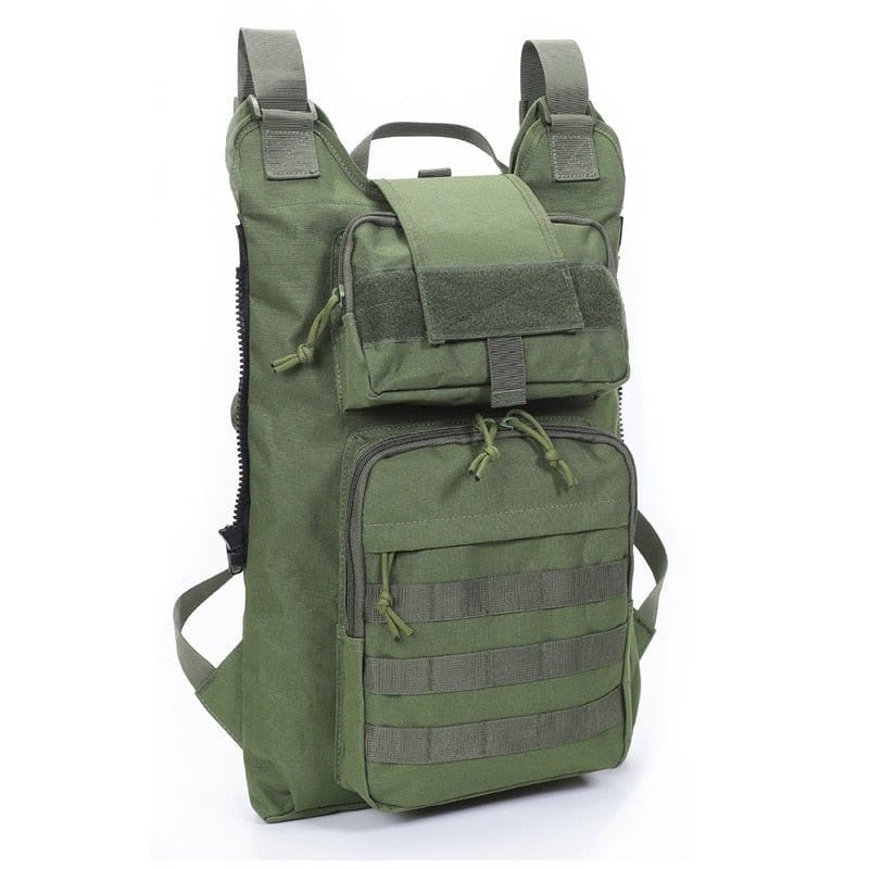 ACTION AIRSOFT 0 Vert OD Sac hydratation pliable Molle Tribal Hawk