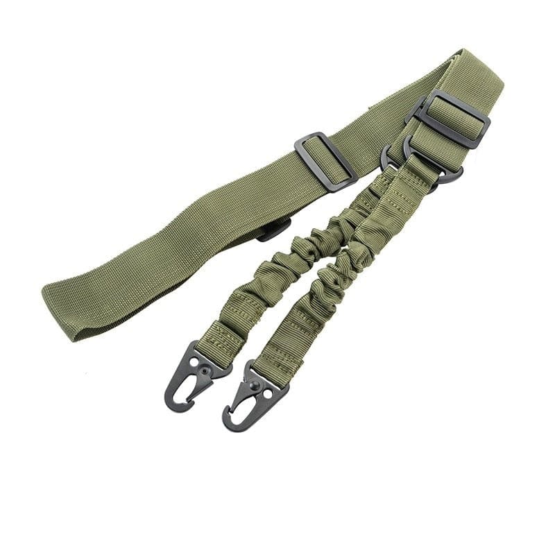 Sangle De Fusil 2 Points - Couleur Kaki - Universelle - NEUVE