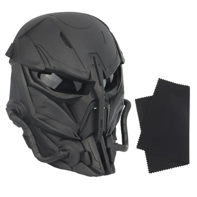 SINAIRSOFT Tactical Airsoft Punisher Mask II CS Full Face Protection Combat Training Hunting Paintball Shooting Masks BK