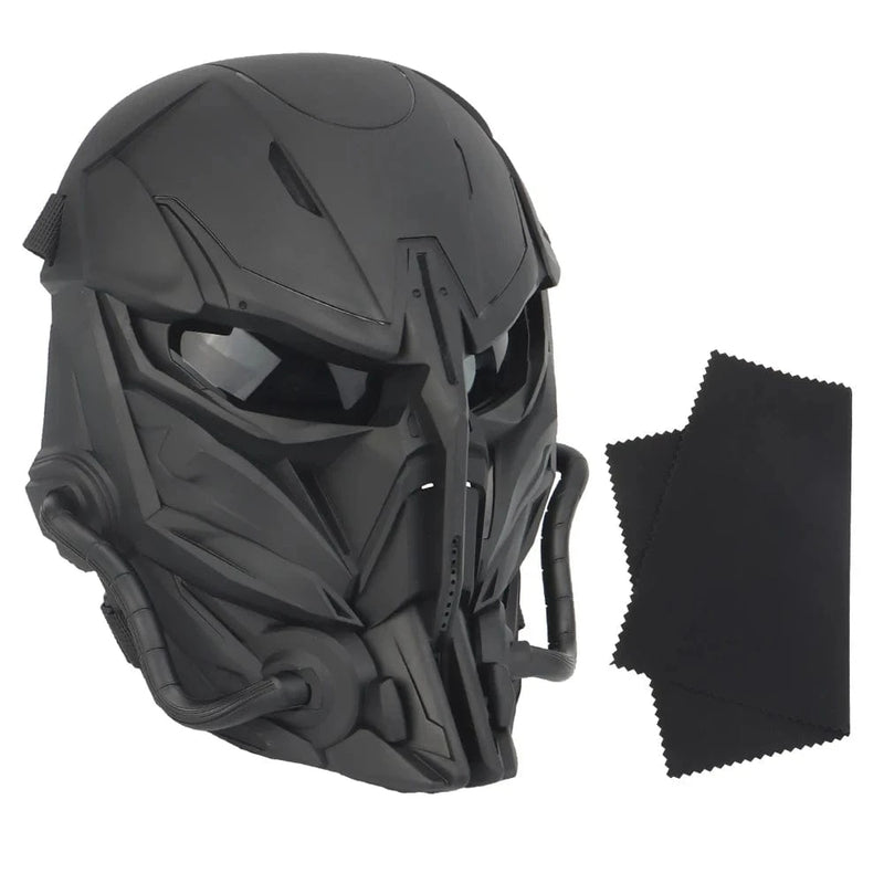 SINAIRSOFT Tactical Airsoft Punisher Mask II CS Full Face Protection Combat Training Hunting Paintball Shooting Masks BK
