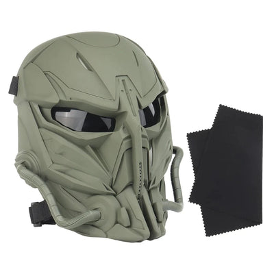 SINAIRSOFT Tactical Airsoft Punisher Mask II CS Full Face Protection Combat Training Hunting Paintball Shooting Masks OD