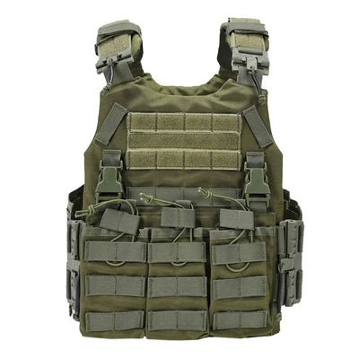 SINAIRSOFT Tactical Nylon Vest With Quick Release Security Molle Multi-camo Plate Carrier Chaleco Hunting Vests Ranger Green