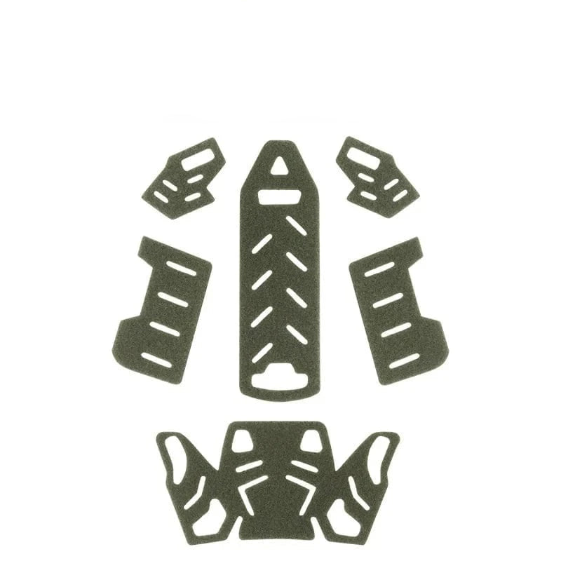 Skeleton Style Camping Wendy 3.0 Helmet Sticker Helmet Patches Hook Loop Fastener Sticky Wendy Helmet Accessories HL-102-ACC-06-OD