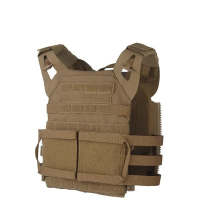 Sport Vest Men JPC2.0 Breathable Adjustable Quick Release Airsoft Vest Nylon Hunting Carrier for Outdoor Paintball Training CB / CHINA
