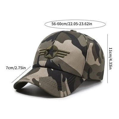 Sports Sun Protection Camouflage Cap Fashion Outdoor Sport Running Baseball Caps Spring and Summer Baseball Hat for Men Women