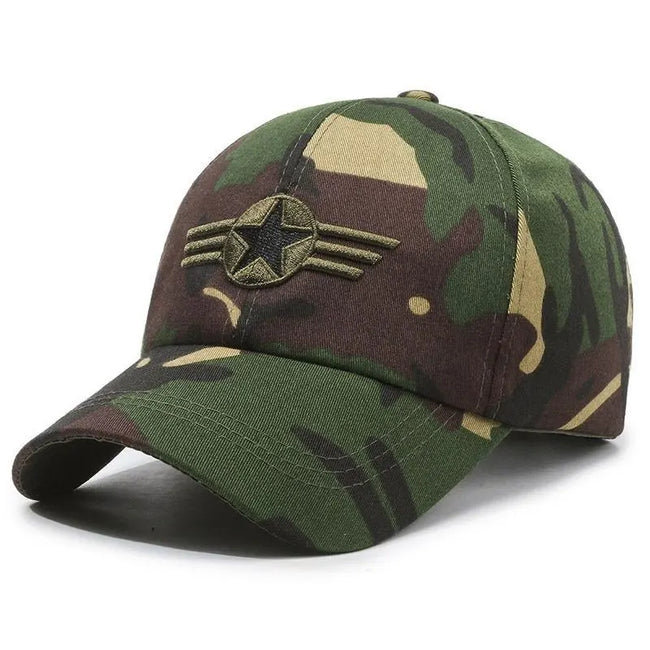Sports Sun Protection Camouflage Cap Fashion Outdoor Sport Running Baseball Caps Spring and Summer Baseball Hat for Men Women Style 2