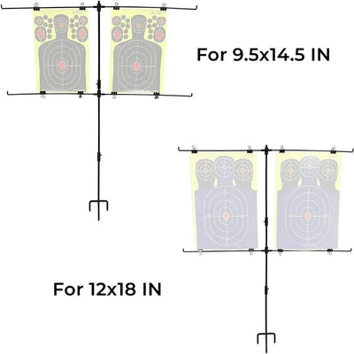 Support de cible papier réglable SP Tactical 105x83cm