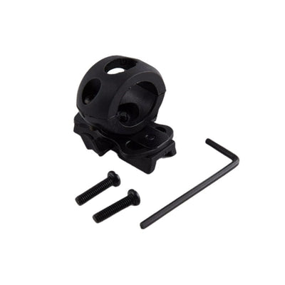 ACTION AIRSOFT 0 Noir / 1 inch Support de lampe BCS casque Fast