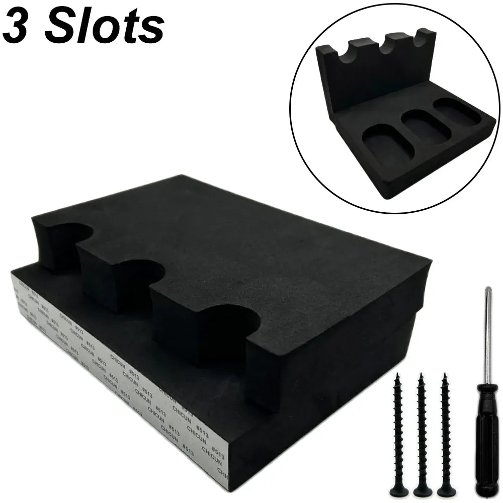 Support pour pistolet à 2/3 fentes, mousse souple EVA pour pistolet, armoire de rangement sûre, support pour pistolet de chasse, accessoires pour pistolet 3 Slots