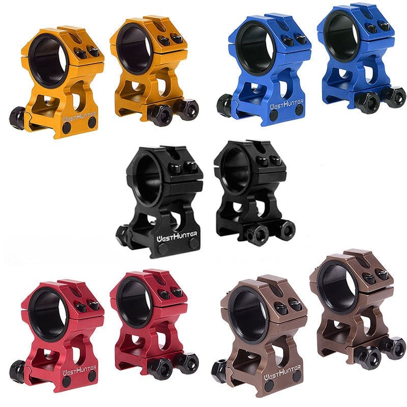 ACTION AIRSOFT 0 Support universel double 25.4mm/30mm CNC