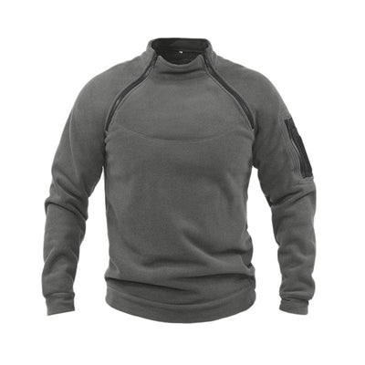 ACTION AIRSOFT 0 Gris / S Sweat polaire Tactical Military Expert