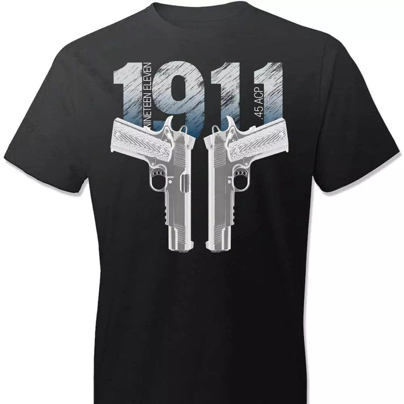 Action Airsoft XS T-shirt Colt 1911 Handgun Pro Gun