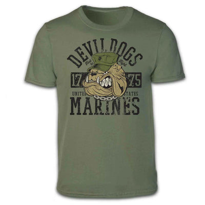 Action Airsoft T-shirt Devil Dogs 1775 US Marine Corps