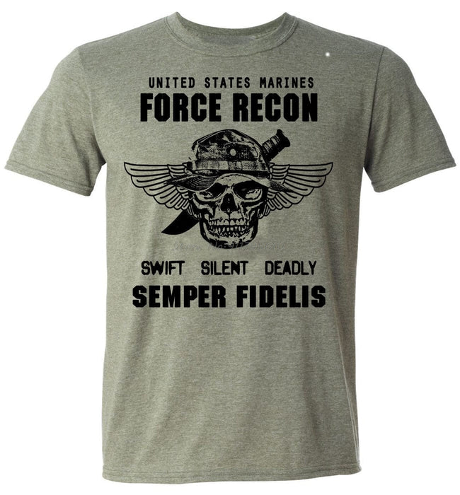 ACTION AIRSOFT 0 XS T-shirt Force Recon Green USMC