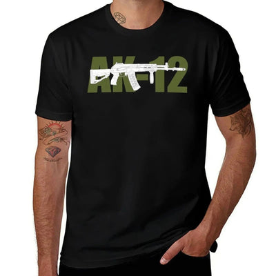 T-shirt fusil d'assaut AK-12 Black / XL
