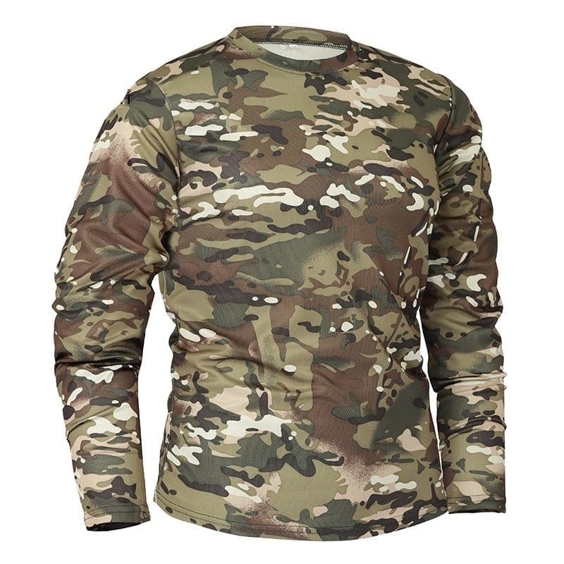 eventoloisirs 0 S T-shirt militaire Knight Mege Multicam