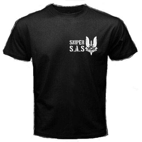 T-shirt militaire Sniper Team SAS