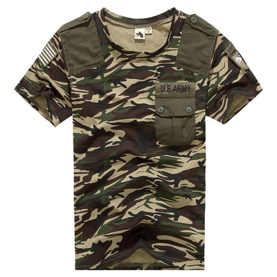 LEGEND AIRSOFT 0 XL T-shirt US Army combat Patchwork
