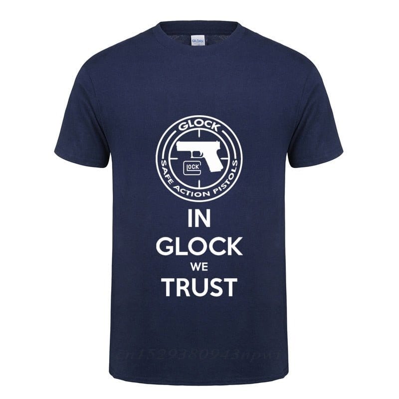 ACTION AIRSOFT 0 Navy / XS T-shirt USA Handgun Glock