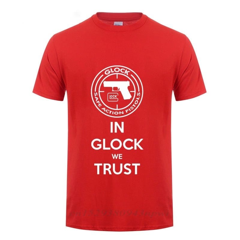 ACTION AIRSOFT 0 Rouge / XS T-shirt USA Handgun Glock
