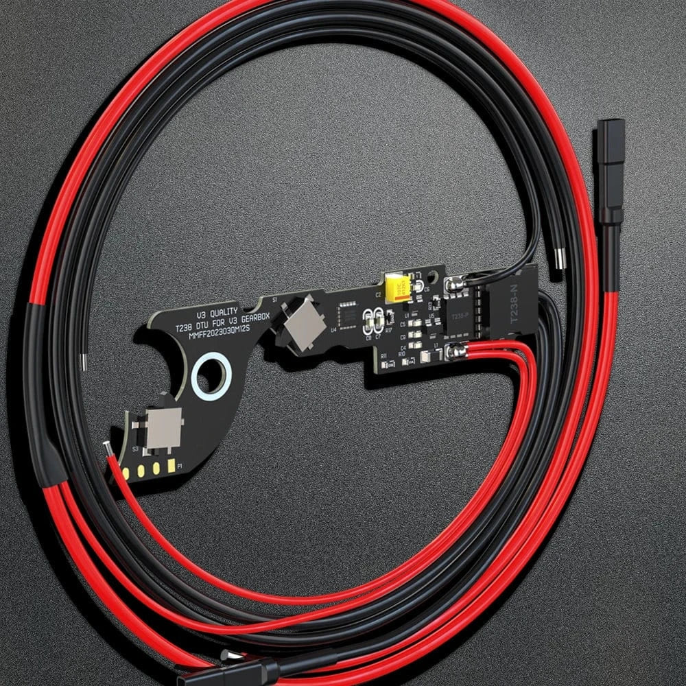 T238 V1.42 Quality V3 MOSFET ETU Mechanical Sensor Programmable Pre-coking for AIRSOFT Gel Blaster V3 Gearbox T238 Quality V3