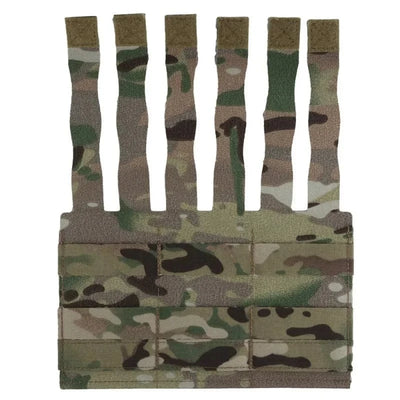 Tactical 5.56/7.62mm Lightweight Elastic Triple Mag Pouch Hunting CS Wargame Molle System Accessories Waist Bag Holster