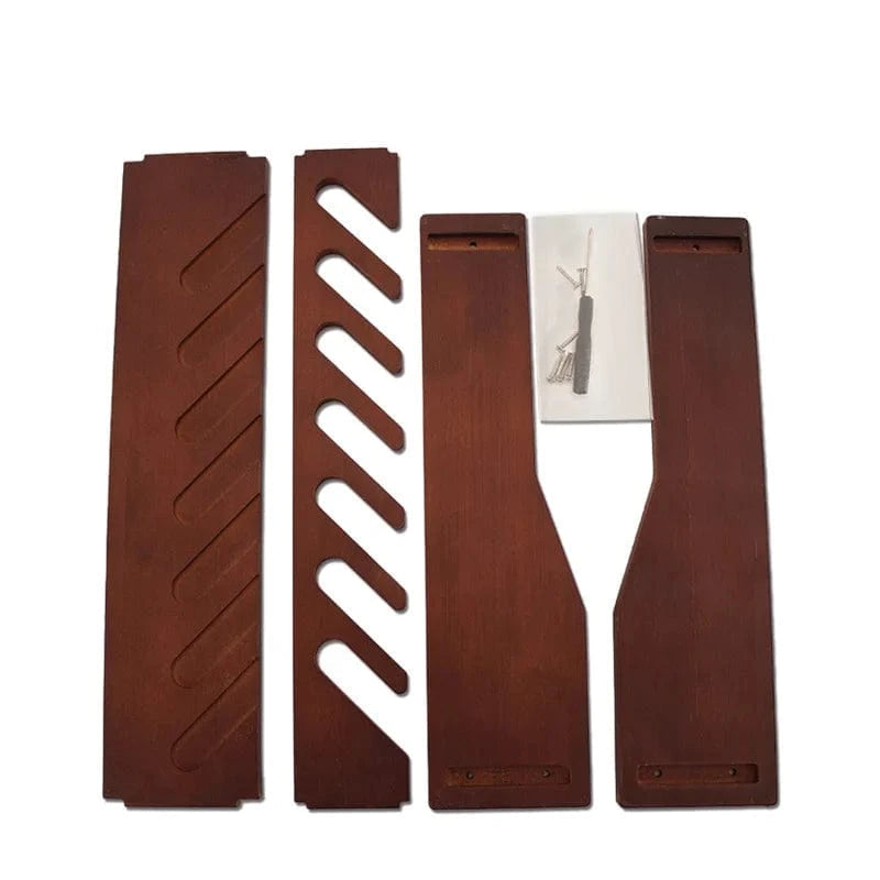 Tactical 7-Slot Rifle Gun Rack Wooden Vertical Multi-Function Shotgun Gun Weapon Display Stand for CS Airsoft Hunting Shooting