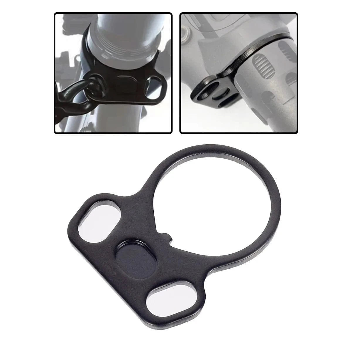Tactical AEG GBB QD Mounts Sling Mount Quick Detach Push Botton Adapter Dual Side End Plate Fit M4 M16 AR15 Hunting Accessories