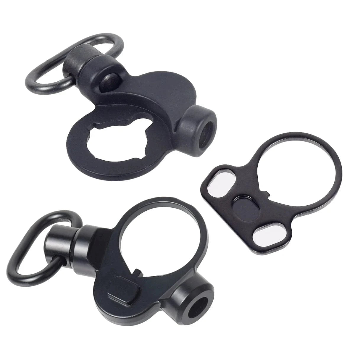 Tactical AEG GBB QD Mounts Sling Mount Quick Detach Push Botton Adapter Dual Side End Plate Fit M4 M16 AR15 Hunting Accessories