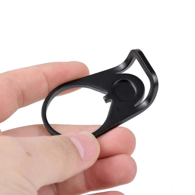 Tactical AEG GBB QD Mounts Sling Mount Quick Detach Push Botton Adapter Dual Side End Plate Fit M4 M16 AR15 Hunting Accessories