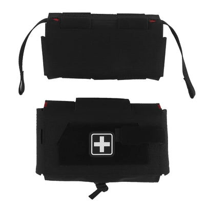 Tactical Agilit Style MD2 Compact Trauma Kit IFAK Medical First Aid Pouch Outdoors Hunting Camping Patrol Survival Equipment BLK
