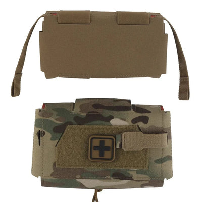 Tactical Agilit Style MD2 Compact Trauma Kit IFAK Medical First Aid Pouch Outdoors Hunting Camping Patrol Survival Equipment MC