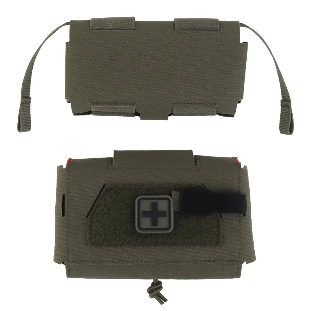 Tactical Agilit Style MD2 Compact Trauma Kit IFAK Medical First Aid Pouch Outdoors Hunting Camping Patrol Survival Equipment RG