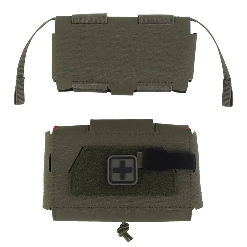 Tactical Agilit Style MD2 Compact Trauma Kit IFAK Medical First Aid Pouch Outdoors Hunting Camping Patrol Survival Equipment RG