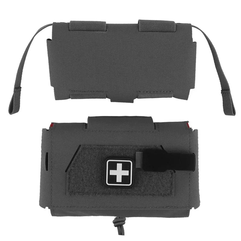 Tactical Agilit Style MD2 Compact Trauma Kit IFAK Medical First Aid Pouch Outdoors Hunting Camping Patrol Survival Equipment WG