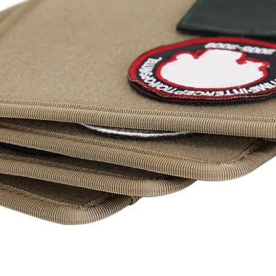 Tactical Badge Folding Mat Sticker Holder for Hunting Tactical Morale Magic Sticker Patch Holder