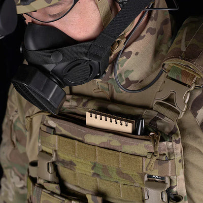 Tactical Crye AVS Drop-in Admin Zipper MBAV Hunting Vest YKK Structured Opening Airsoft Plate Carrier Pocket Add-on Accessories