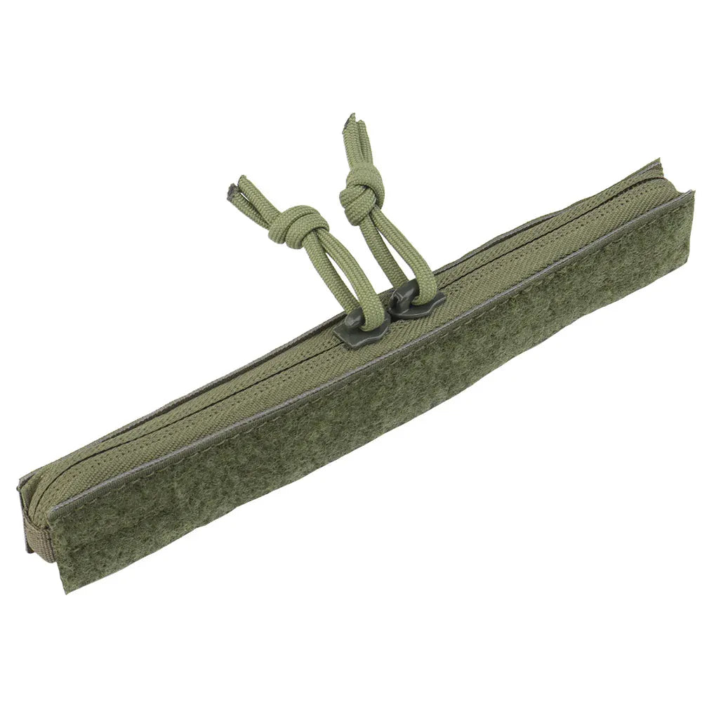 Tactical Crye AVS Drop-in Admin Zipper MBAV Hunting Vest YKK Structured Opening Airsoft Plate Carrier Pocket Add-on Accessories Green