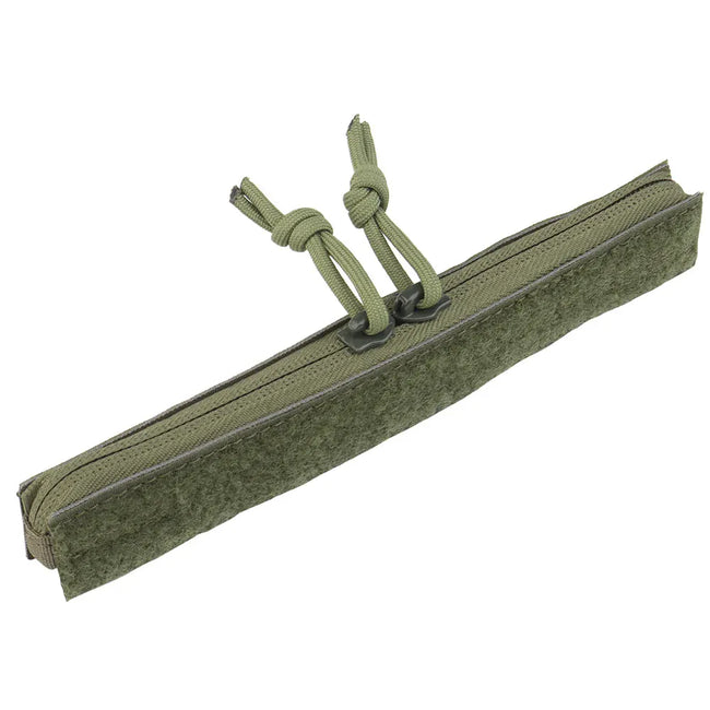 Tactical Crye AVS Drop-in Admin Zipper MBAV Hunting Vest YKK Structured Opening Airsoft Plate Carrier Pocket Add-on Accessories Green