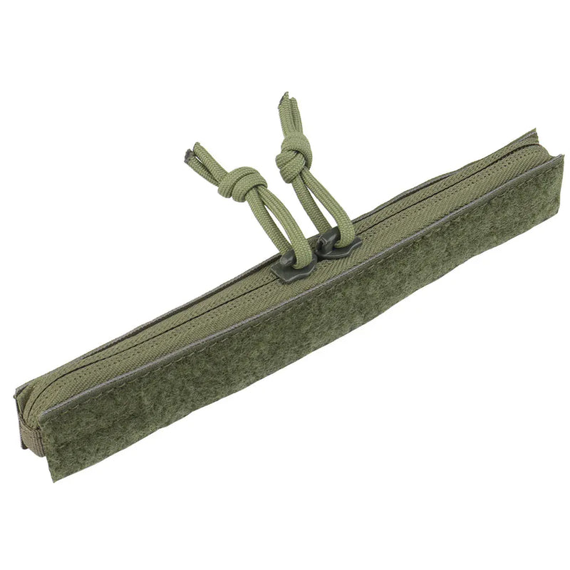 Tactical Crye AVS Drop-in Admin Zipper MBAV Hunting Vest YKK Structured Opening Airsoft Plate Carrier Pocket Add-on Accessories Green